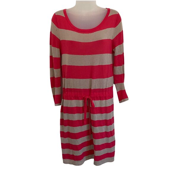 rag & bone Small Dress Sheath Mini Long Sleeve Merino Wool Striped - Picture 1 of 12